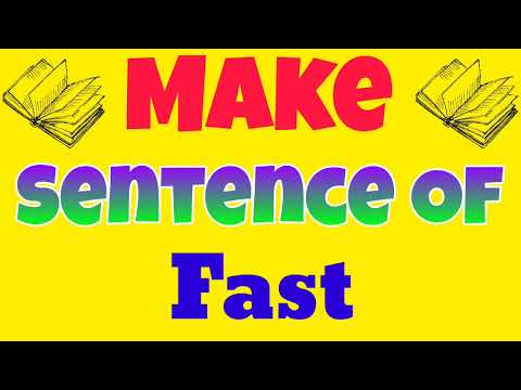 वीडियो: वाक्य में सबसे ताज़ी शब्द कैसे लिखें?