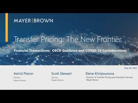 Financial Transactions: OECD Guidance and COVID-19 Considerations