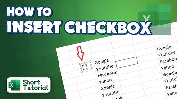 How to insert checkbox in excel 2024 | Initial Solution