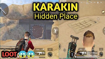 😱 Secret Loot Location In Karakin Map BGMI.
