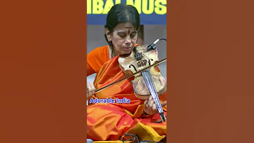 Bhagyada Lakshmi Baramma On Carnatic Violin By Vid Kanyakumari 