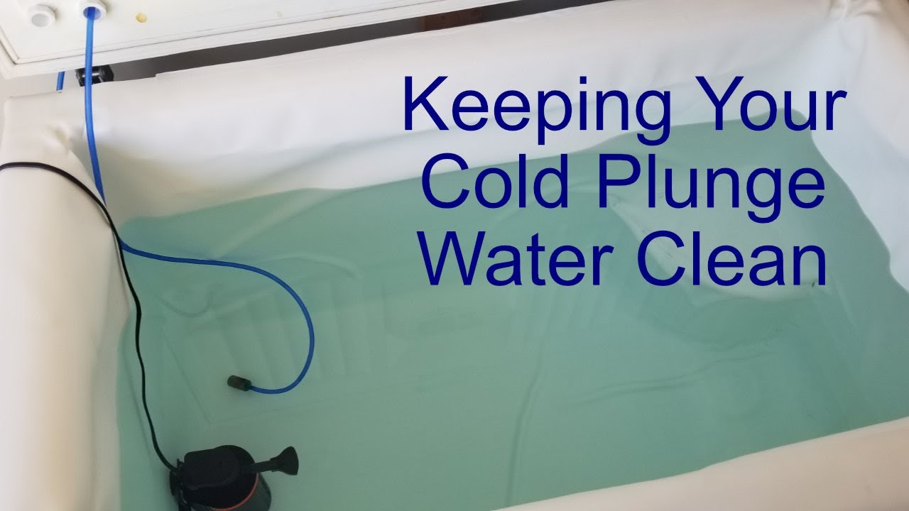 Keeping Your Cold Plunge Water Clean 