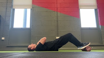Isometric Hamstring Bridge on Foam Roller