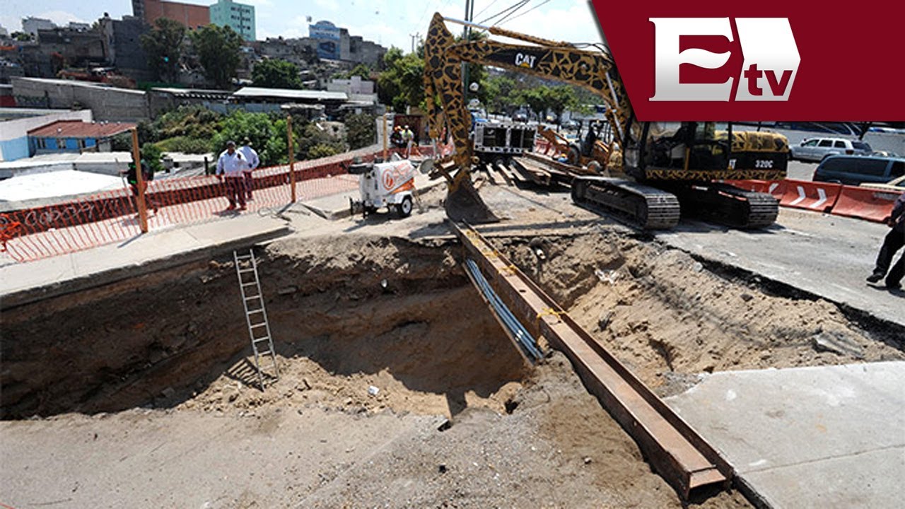 Inician trabajos para rellenar caverna en Tacubaya; repararán drenaje/ Comunidad Yazmin Jalil