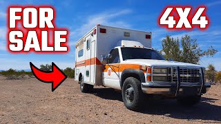 4 WHEEL DRIVE AMBULANCE For Sale  Original Condition W/ No Modifications | Fleet Finds