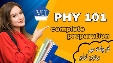 PHY101 Mid term Complete Preparation 2022