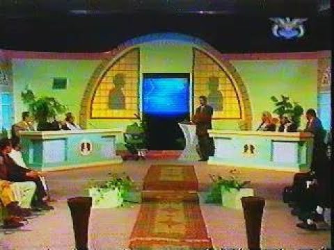 شاهد أسخن مناظرة حول خرافة تلبس الجن الإنسان بين الدكتور الخليدي والمشعوذ القدسي وجها لوجه الحلقة2