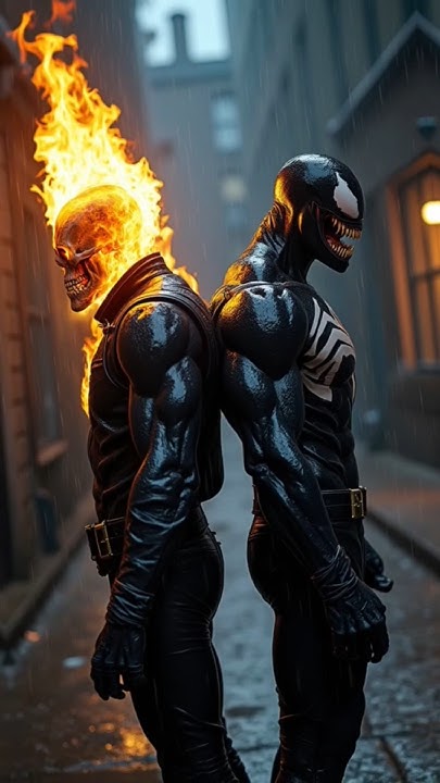Ghost Rider 3 Full Movie In Hindi Ghost rider+(spiderman, iron man,hulk and venom) ultimate fusion 🤯💀 #