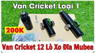 Van Cricket 12 Lò Xo Đĩa Mubea, Chơi Cực Ổn Định Cho Pcp Condor Và Fx Van Pcp Giá Rẻ