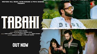 Tabahi Video Vindo Sorkhi Ft. Nitin Narang Latest Haryanvi Song 2024 Western Hill Music