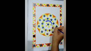 Mirror Art On Canvas Boardlippan Art