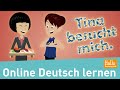 Deutsch lernen mit Dialogen / Tina besucht mich. / Wie ist deine Wohnung?