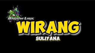 Wirang - Suliyana | lirik lagu