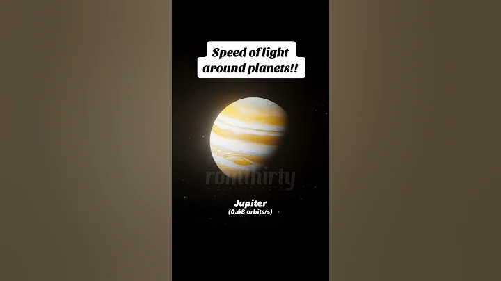 Speed Of Light Around Planets 😲 #shorts