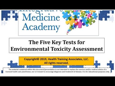The Five Key Tests for Environmental Toxicity Assessment