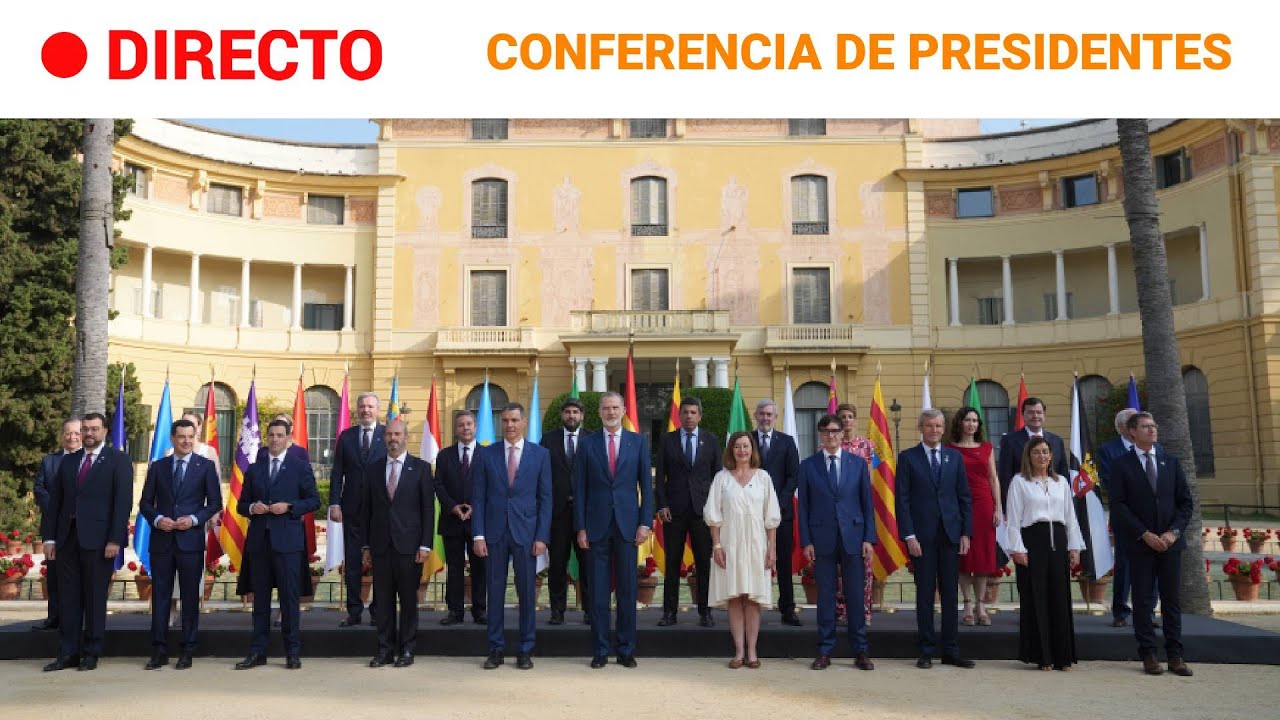 CONFERENCIA de PRESIDENTES: LLEGAN los ASISTENTES a la REUNIÓN en BARCELONA | RTVE