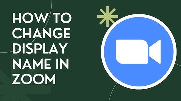 How to Change Display Name in Zoom