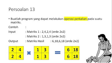 Program Operasi Perkalian Matriks - C++
