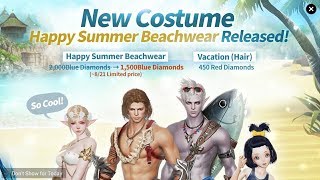 Lineage 2 Revolution New Costume Happy Summer Beachwear