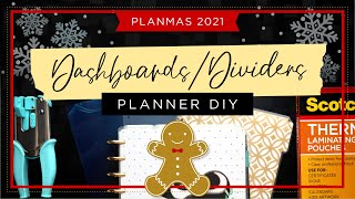 How to Create 5 Types of Custom Dividers/Dashboards For Your Planner (Compilation) :: Happy Planner