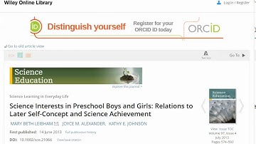 Finding an Article with a DOI