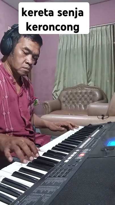 kereta senja keroncong #music #versipiano #instrumental yamaha psr e433