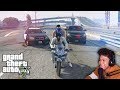 Ninja SUPERBIKE Vs. Police CARS sa GTA 5!! (Riding In Tandem)