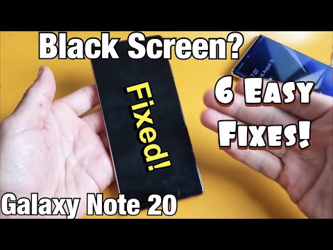 Galaxy Note 20: Black Screen or Won&rsquo;t Turn On? 6 Easy Fixes