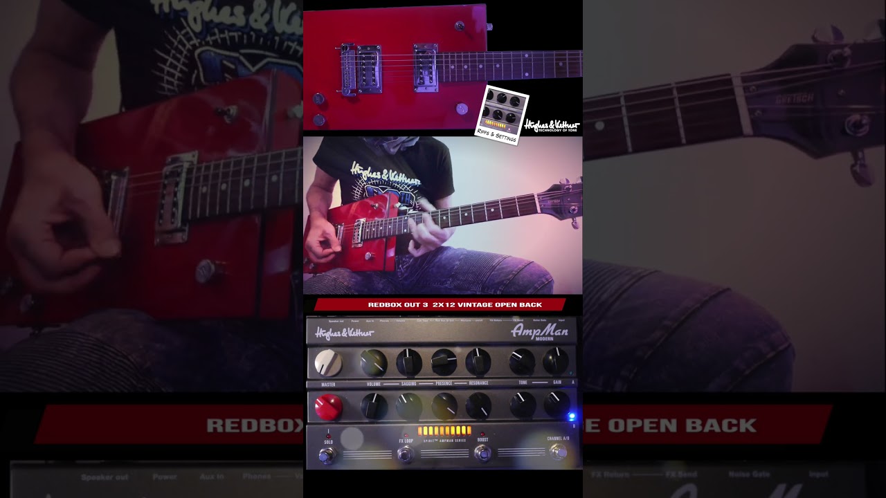 Cameo/Gun - WORD UP  Hughes & Kettner Ampman Tone Settings  