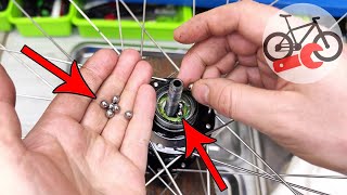 My Bicycle Became Very Slow How To Wash A Bike Wheel Hub