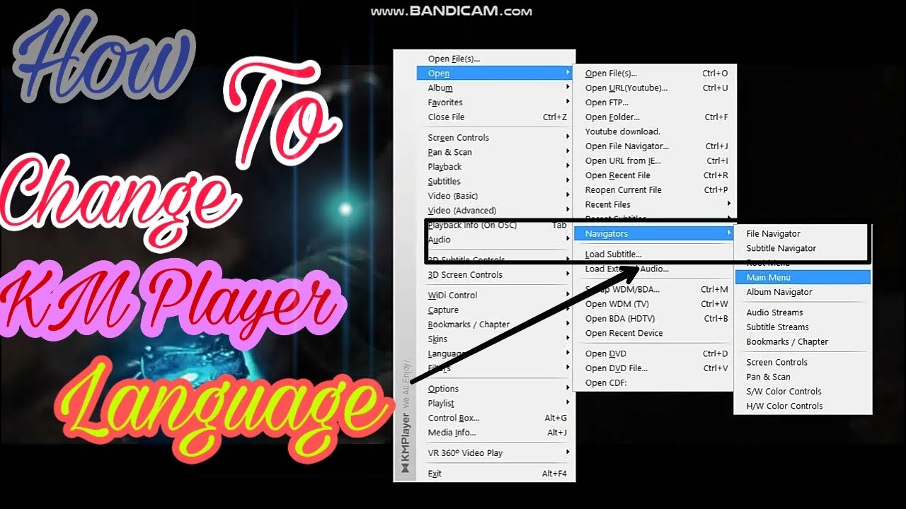 Changing Language In Km Player In Pc