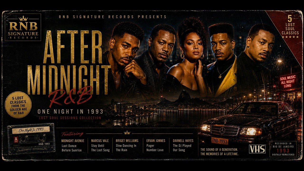 Indie Soul,R&Bレア After Rain - Club Lovin After MidNight R&B 📼 One Night In 1993 Restored Collection - YouTube