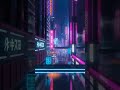 Cyberpunk City Cape