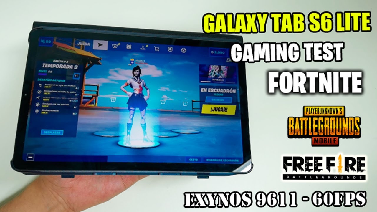 Tab S6 Fortnite Samsung Galaxy Tab S6 Lite En Peru Gaming Test Fortnite Free Fire Pubg Y Cod Exynos 4gb Youtube