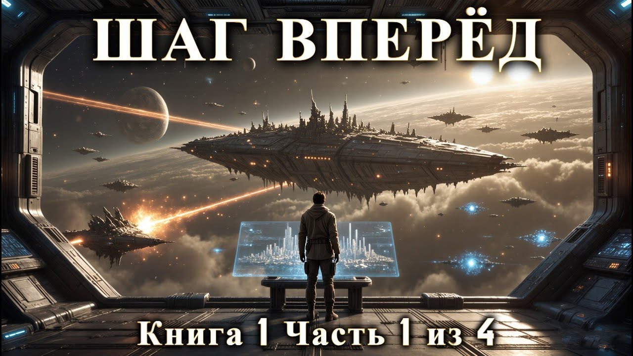 ШАГ ВПЕРЁД | Книга 1 Часть 1 из 4 | #космос #Фантастика  #фэнтези
