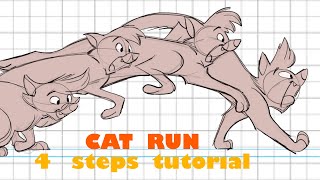 CAT RUN Animation Tutorial