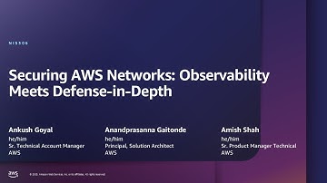 AWS re:Inforce 2025 - Securing AWS networks: Observability meets defense-in-depth (NIS306)