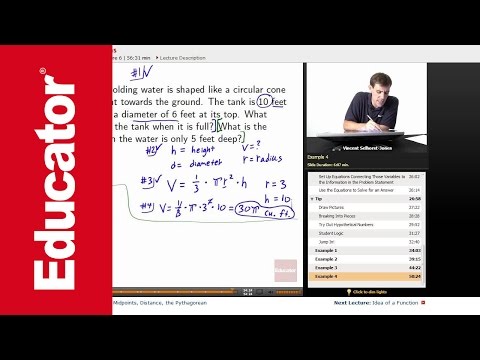 Volume Word Problems