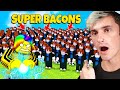 I became a SUPERHERO to fight the SUPER bacon army.. (roblox)