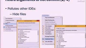 Lightning Talk: Committing IDE meta files: misconceptions, misunderstandings and solutions