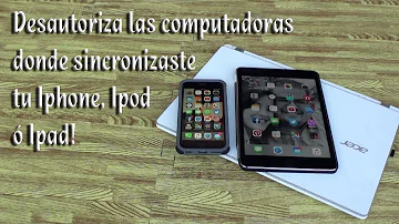 ¿Cómo dejar de sincronizar dispositivos Apple?