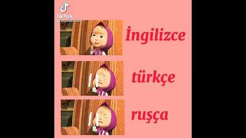 maşa şarkısı türkçe ingilizce rusça