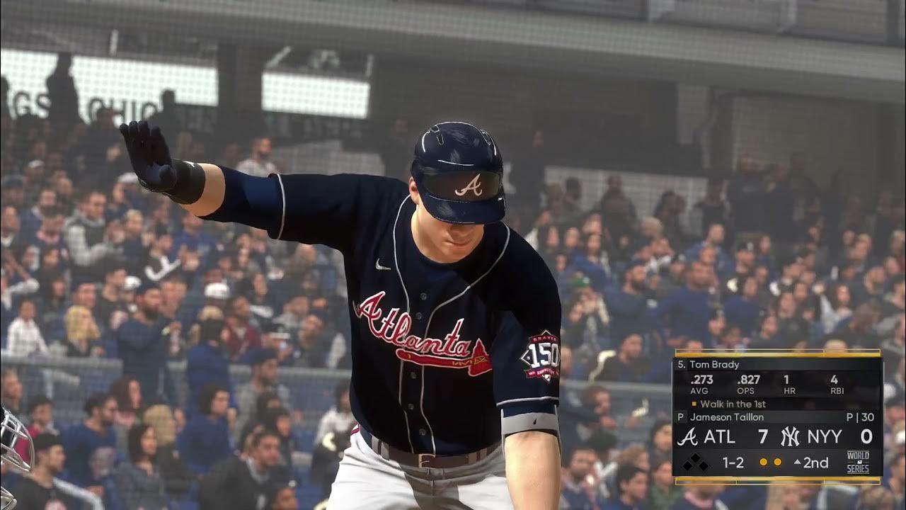 2023 World Series Braves vs Yankees MLB The Show 21 YouTube