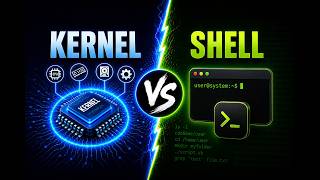 Kernel vs Shell in Linux | Key Differences | #KernelVsShell #LinuxOS #OperatingSystem