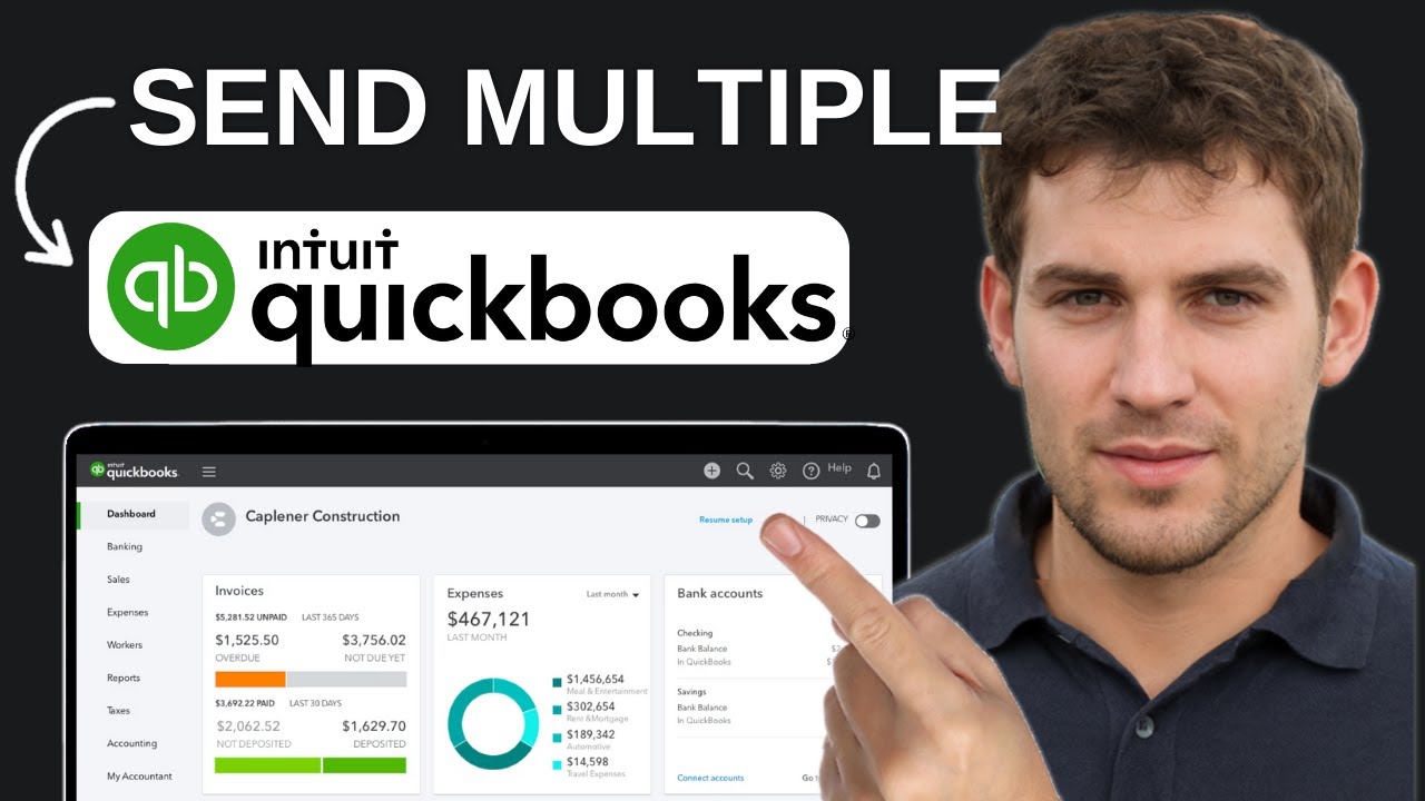 How to Send Multiple Invoices in QuickBooks Online Full 2025 Guide ...