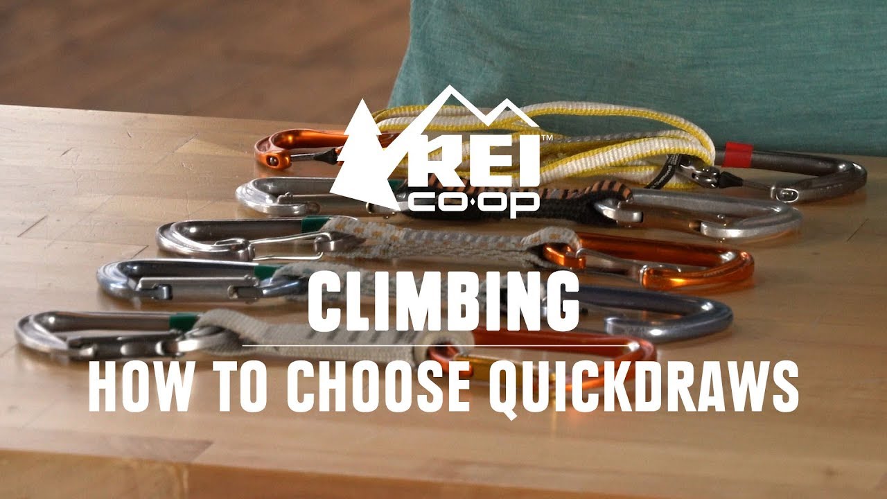 ⁣How to Choose Quickdraws || REI