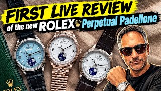 FIRST LOOK - New ROLEX Perpetual Padellone and Audemars Piguet Serena Williams Royal Oak