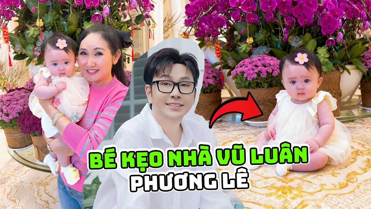 Nghệ sĩ đến chúc Tết nhà Vũ Luân, bé Kẹo chiếm trọn spotlight ❤️
