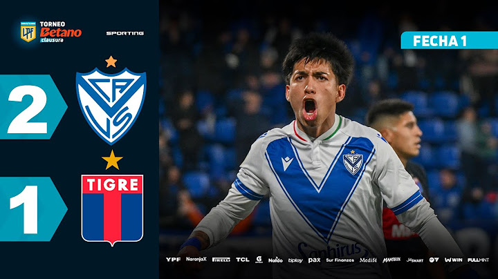VÉLEZ 2 - 1 TIGRE I Resumen del partido | #TorneoBetano Clausura 2025