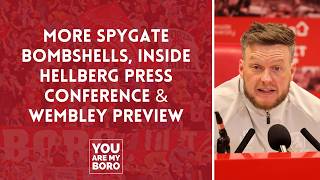 More spygate bombshells, inside Hellberg press conference &amp; Wembley preview